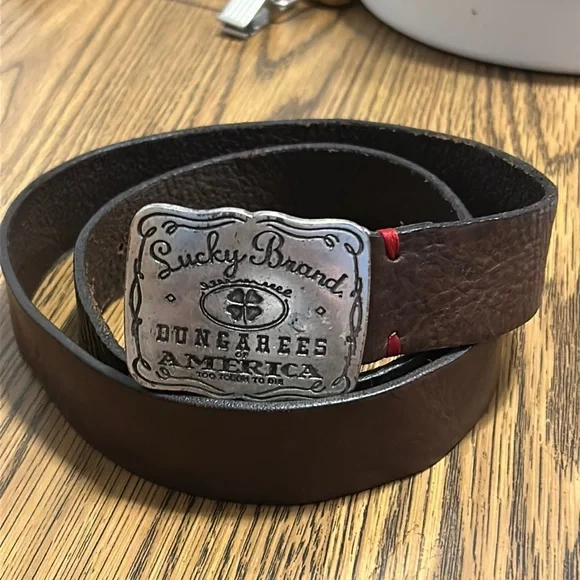Lucky Brand | Accessories | Vintage Lucky Brand Leather Belt  display picture 2